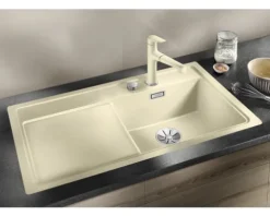 Spüle Blanco ZENAR 5 S-F 903 x 498 mm schwarz 526049