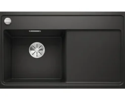 Spüle Blanco ZENAR 45 S-F 848 x 498 mm schwarz 526040