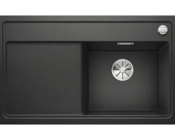 Spüle Blanco ZENAR 45 S 860 x 510 mm anthrazit 523781 Becken rechts