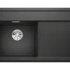 Spüle Blanco ZENAR 45 S 860 x 510 mm anthrazit 523850 Becken links