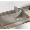 Spüle Blanco ZENAR 45 S 860 x 510 mm schwarz 526037