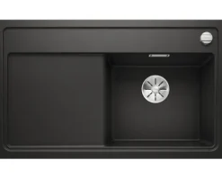 Spüle Blanco ZENAR 45 S 860 x 510 mm schwarz 526037