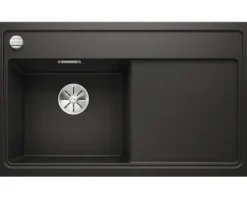 Spüle Blanco ZENAR 45 S 860 x 510 mm schwarz 526034