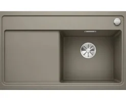 Spüle Blanco ZENAR 45 S 860 x 510 mm tartufo 523796 Becken rechts