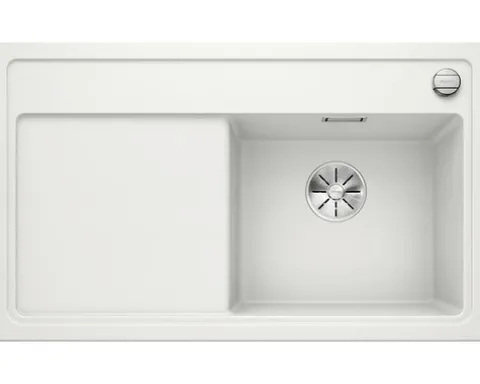 Spüle Blanco ZENAR 45 S 860 x 510 mm weiß 523788 Becken rechts