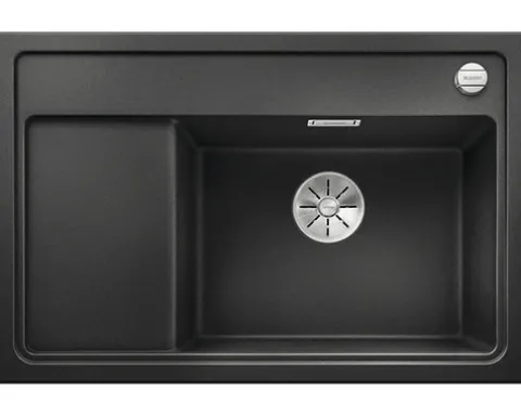 Spüle Blanco ZENAR XL 6 S Compact 780 x 510 mm anthrazit 523774 Becken rechts