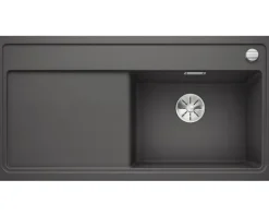 Spüle Blanco ZENAR XL 6 S 1000 x 510 mm felsgrau 523965 Becken rechts