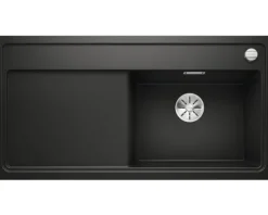 Spüle Blanco ZENAR XL 6 S 1000 x 510 mm schwarz 526062 Becken rechts