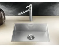Spüle Blanco ZEROX 500-U Dark Steel 540 x 440 mm edelstahl 526243