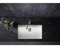 Spüle Blanco ZEROX 700-U Dark Steel 740 x 440 mm edelstahl 526244