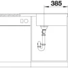 Spüle Blanco ZIA XL 6 S Compact 780 500 mm schwarz 526018