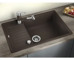 Spüle Blanco ZIA XL 6 S Compact 780 500 mm schwarz 526018