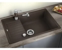 Spüle Blanco ZIA XL 6 S Compact 780 500 mm softweiß 527213