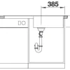 Spüle Blanco ZIA XL 6 S 1000 500 mm anthrazit 517558