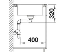Spüle Blanco ZIA XL 6 S 1000 500 mm anthrazit 517558