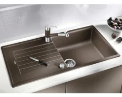 Spüle Blanco ZIA XL 6 S 1000 500 mm softweiß 527216