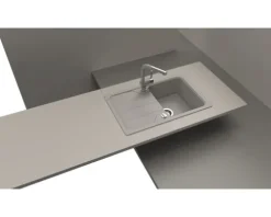 Spüle SCHOCK Formhaus D-100S A 780 x 500 mm nero FOMD100SAGNE