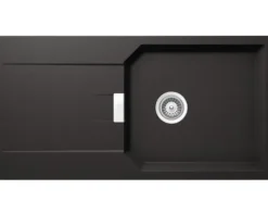 Spüle SCHOCK Manhattan D-100L A 1000 x 510 mm nero MAND100LAGNE