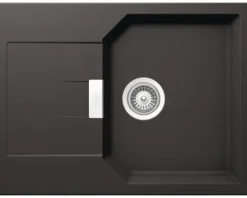 Spüle SCHOCK Manhattan D-100S A 690 x 510 mm nero MAND100SAGNE