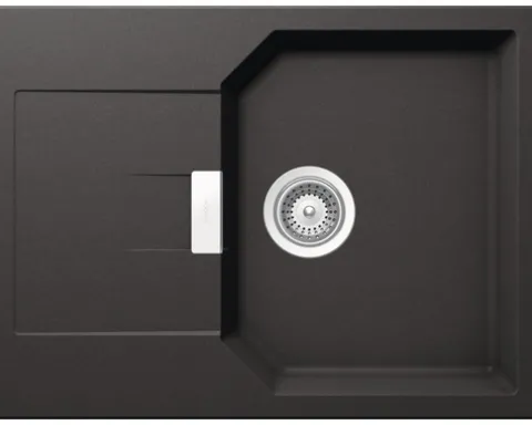 Spüle SCHOCK Manhattan D-100S A 690 x 510 mm nero MAND100SAGNE