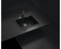 Spüle SCHOCK Nemo N-100 A 570 x 510 mm nero NEMN100AGNE
