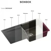 Spüle SCHOCK Tia D-100L A 1000 x 500 mm magma TIAD100LAMAG