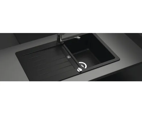 Spüle SCHOCK Typos D-100 A 860 x 500 mm nero TYPD100AGNE