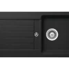 Spüle SCHOCK Typos D-100S A 860 x 435 mm nero TYPD100SAGNE