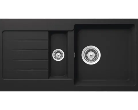Spüle SCHOCK Typos D-150S A 860 x 435 mm nero TYPD150SAGNE