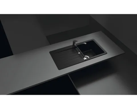 Spüle SCHOCK Typos D-100S A 860 x 435 mm onyx TYPD100SAGON