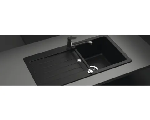 Spüle SCHOCK Typos D-100S A 860 x 435 mm onyx TYPD100SAGON