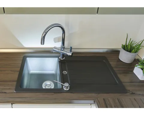 Spüle SCHOCK Typos D-100S A 860 x 435 mm onyx TYPD100SAGON