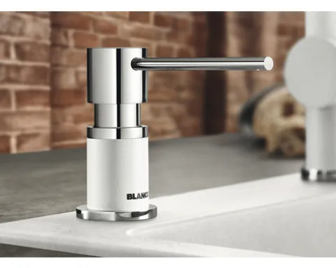 Spülmittelspender Blanco LATO anthrazit/chrom 525810