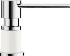 Spülmittelspender Blanco LATO silgranitweiß/chrom 525814