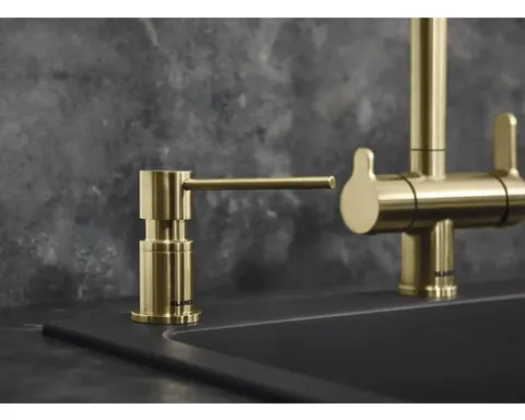 Spülmittelspender Blanco LATO satin platinum 527721