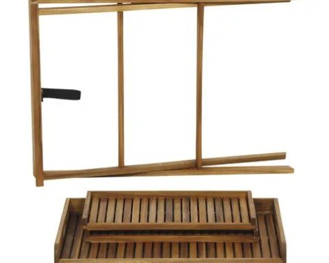 Tablett Gardamo Caruna Grill 70x45cm Akazie FSC 100%