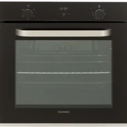 Telefunken Backofen Einbaugerät Einbaubackofen ohne Kochfeld Ofen autark mit 73 Liter Volumen 60 cm B-OV-75-A-I