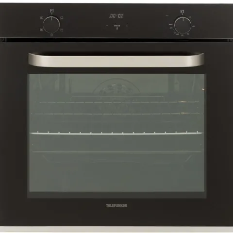 Telefunken Backofen Einbaugerät Einbaubackofen ohne Kochfeld Ofen autark mit 73 Liter Volumen 60 cm B-OV-75-A-I