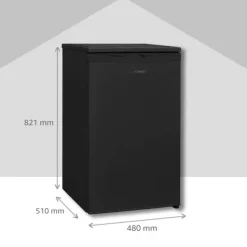 Telefunken CF-34-101-B Gefrierschrank 63 Liter Nutzinhalt Tiefkühlschrank klein schwarz