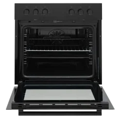 Telefunken ECHS65A-B2 Einbauherd-Set Elektro-Herd-Kochfeld-Kombi Backofen & Glaskeramik-Kochfeld Hot Air Shield