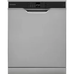 Telefunken Geschirrspüler freistehend 60cm Spülmaschine Silber 12 Maßgedecke 6 Programme AquaStop GFS6012DI