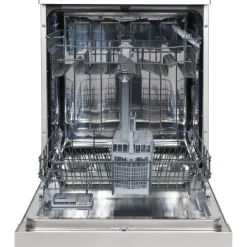 Telefunken Geschirrspüler freistehend 60cm Spülmaschine Silber 12 Maßgedecke 6 Programme AquaStop GFS6012DI