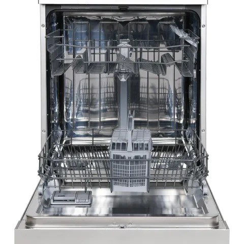 Telefunken Geschirrspüler freistehend 60cm Spülmaschine Silber 12 Maßgedecke 6 Programme AquaStop GFS6012DI