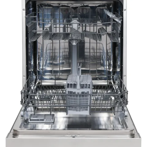Telefunken Geschirrspüler Unterbau 60 cm Spülmaschine Silber 12 Maßgedecke 6 Programme AquaStop 45 dB GEU6012DI