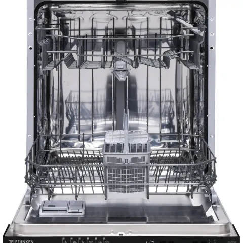 Telefunken Geschirrspüler vollintegrierbar 60cm Einbau Spülmaschine12 Maßgedecke 6 Programme AquaStop GEV6012D