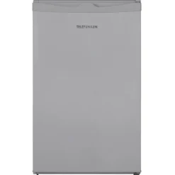 Telefunken Kühlschrank mit Gefrierfach (nur für Eiswürfel) 89 Liter klein und freistehend CF-33-101-S2 silber