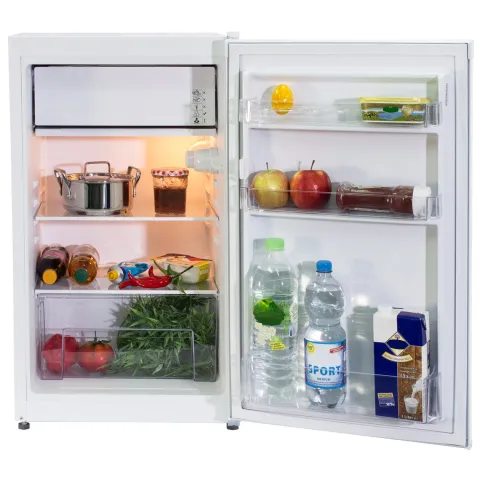 Telefunken Kühlschrank mit Gefrierfach (nur für Eiswürfel) 89 Liter Nutzinhalt Freistehend CF-33-101-W2 weiß