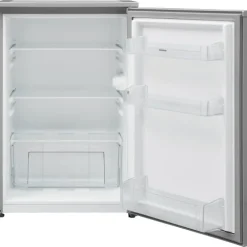 Telefunken Kühlschrank ohne Gefrierfach freistehend 135 Liter Kühlschrank klein mit Gemüsefach Standkühlschrank