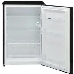 Telefunken Kühlschrank ohne Gefrierfach freistehend 135 Liter Kühlschrank klein mit Gemüsefach Standkühlschrank