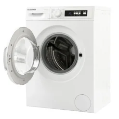 Telefunken Waschmaschine 5kg 1000 U/Min. Frontlader Schontrommel Überlaufschutz 15 Programme W-01-52-W weiß